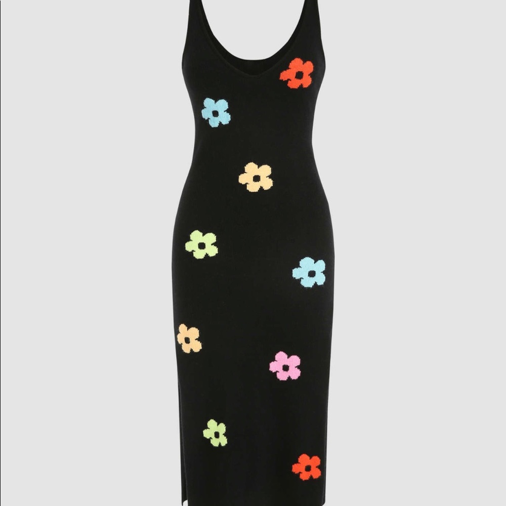 Cider knit midi dress